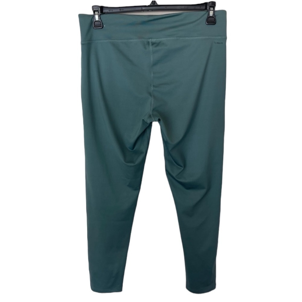 Adidas Teal Climalite high waist active leggings - Picture 3 of 4